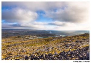 Art Print of an Arans Islands landscape - Inis Mór