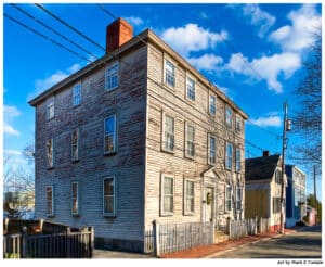 Streets of Classic New England - Salem Massachusetts Print by Mark Tisdale