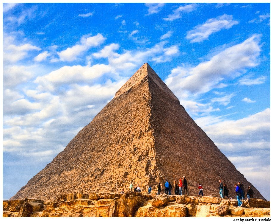Great Pyramid of Giza - Monumentz ASCII