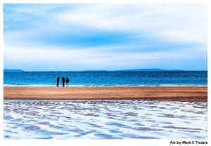 Irish Beach on a Winter Afternoon - Irish Landscape Print by Mark Tisdale