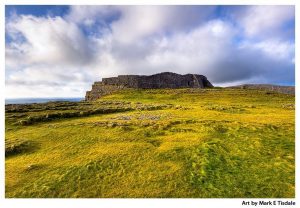 Iron Age Ruins of Dun Aengus off the Irish West Coast - Print by Mark Tisdale