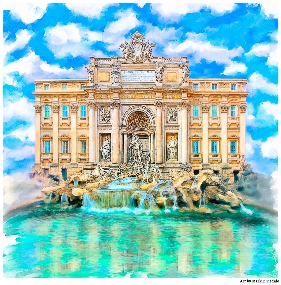 A Brief History of the Trevi Fountain  Art  Object