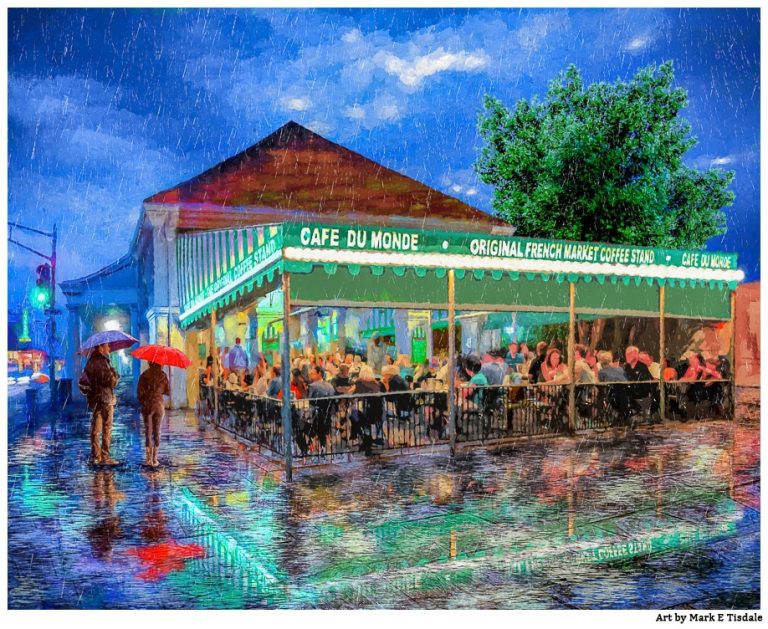 New Orleans Art – Café du Monde Painting