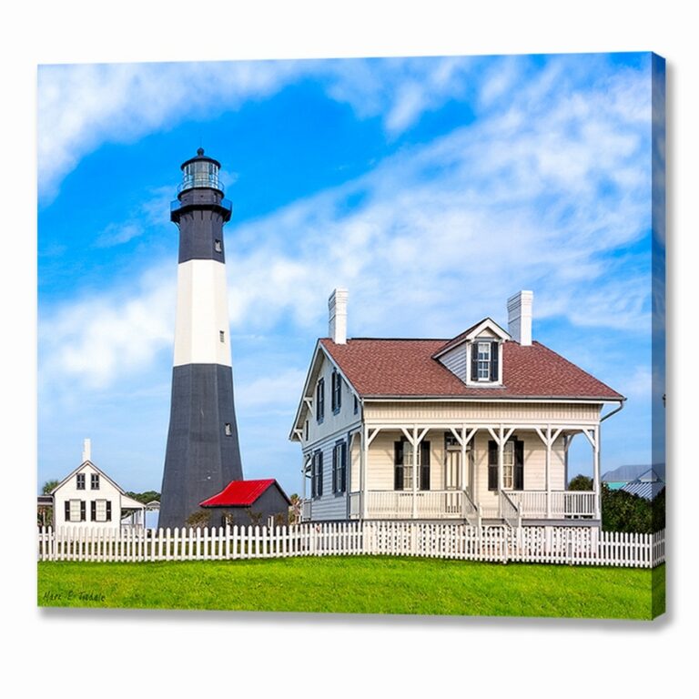 Tybee Island Lighthouse – Georgia Coast Canvas Print