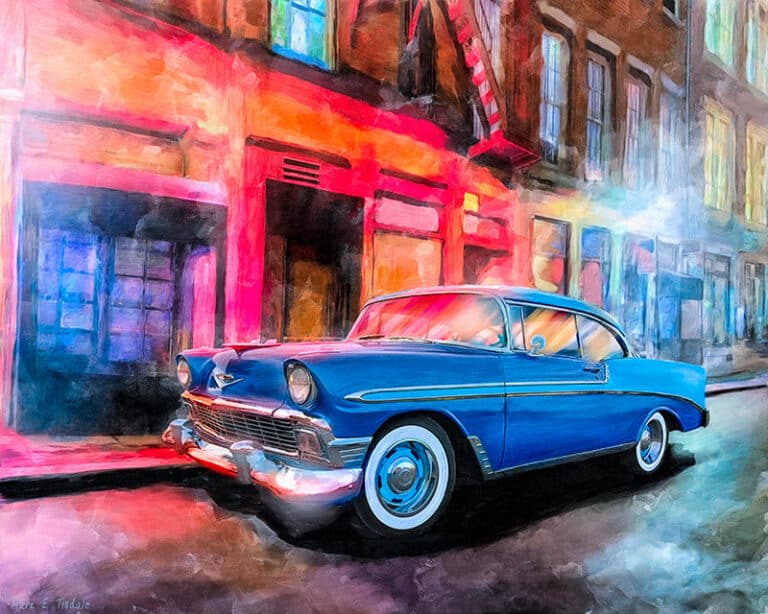 1956 Chevy Bel Air – Classic Car Art Print