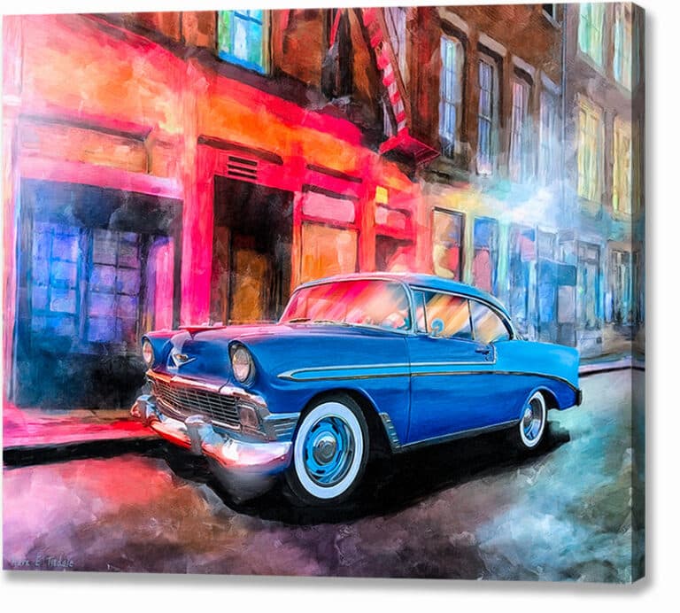 1956 Chevy Bel Air – Classic Car Canvas Print