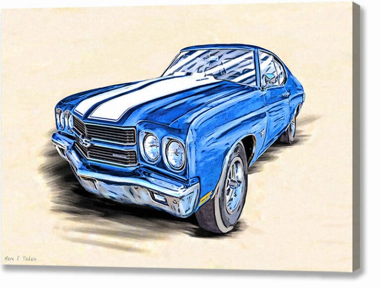 1970 Chevelle SS – Classic Car Canvas Print