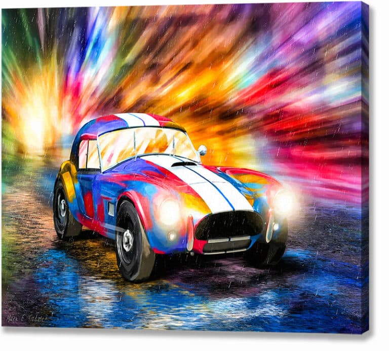 AC Cobra – Classic Car Canvas Print