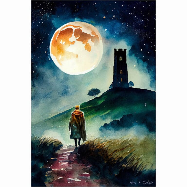 Arthur’s Return – Glastonbury Tor Art Print