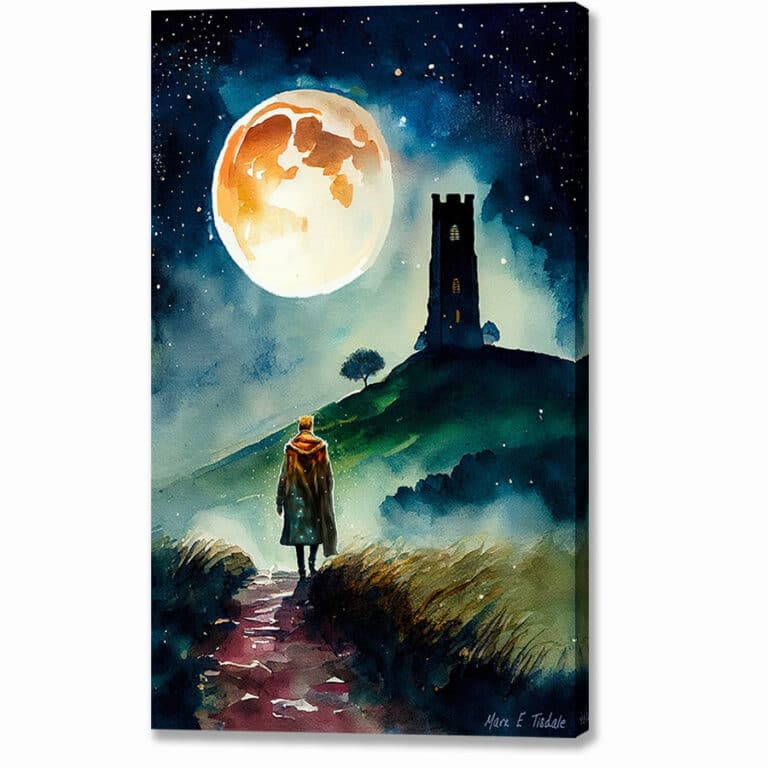 Arthur’s Return – Glastonbury Tor Canvas Print