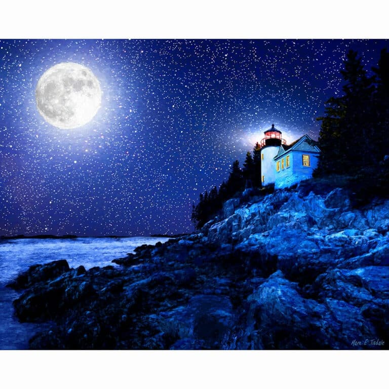 Bass Harbor Head Lighthouse – Maine Art Print