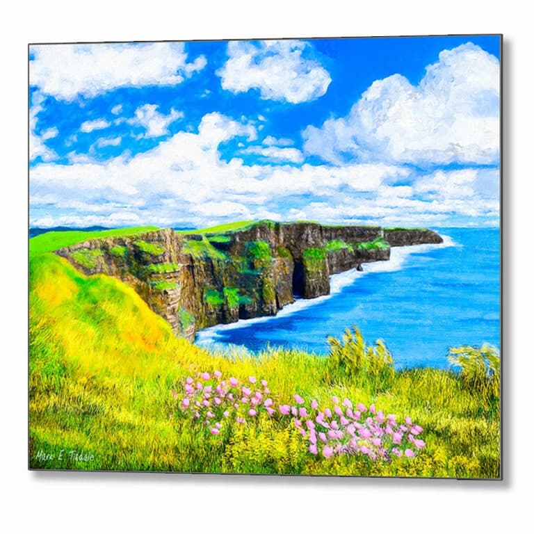 Cliffs of Moher – Irish Landscape Metal Print