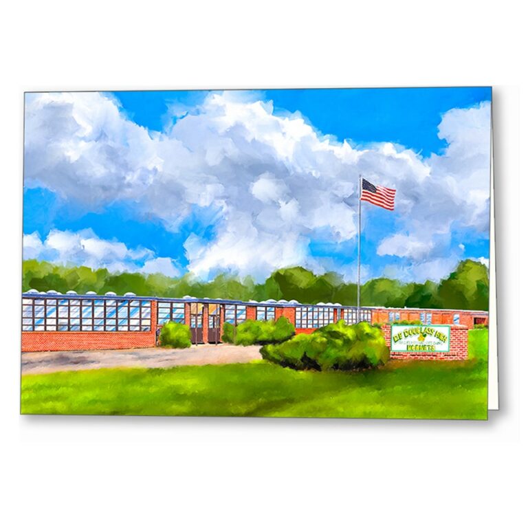 D.F. Douglass High School – Montezuma Georgia Greeting Card
