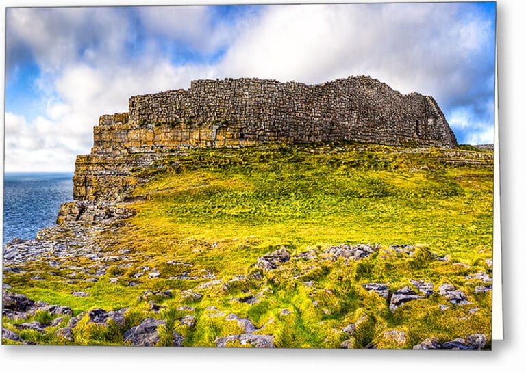 Dún Aonghasa – Prehistoric Hill Fort Greeting Card