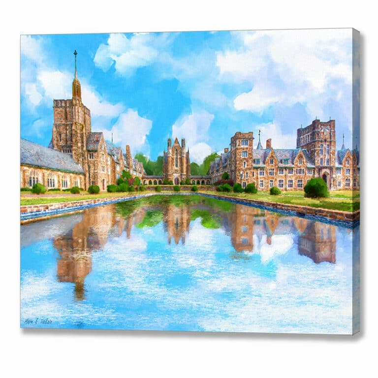Ford Buildings – Berry College Canvas Print