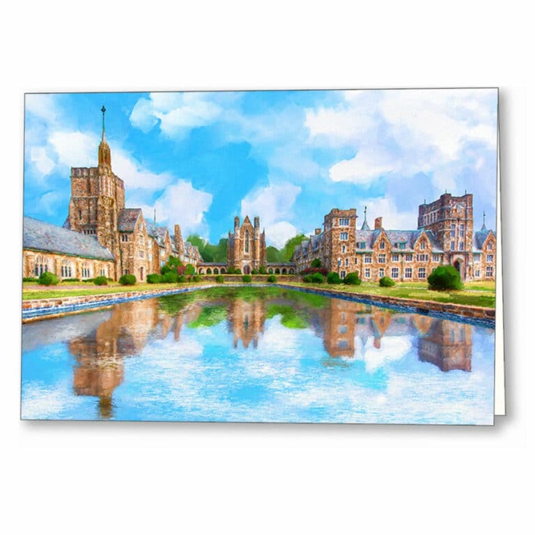 Ford Buildings – Berry College Greeting Card