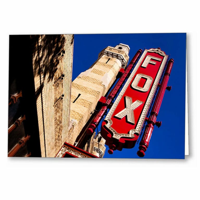 Fox Theatre – Landmark Atlanta Greeting Card