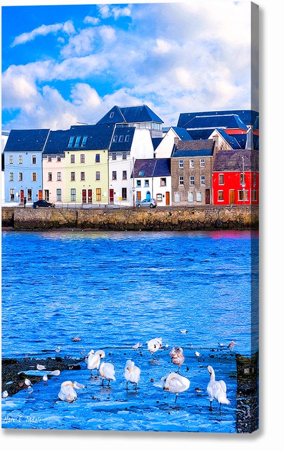 Galway Water View – Irish Canvas Print