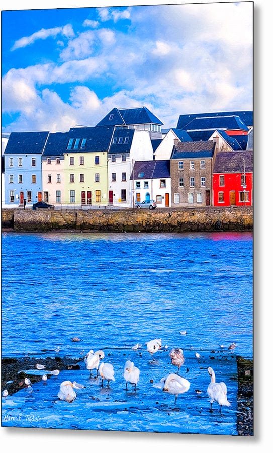 Galway Water View – Irish Metal Print