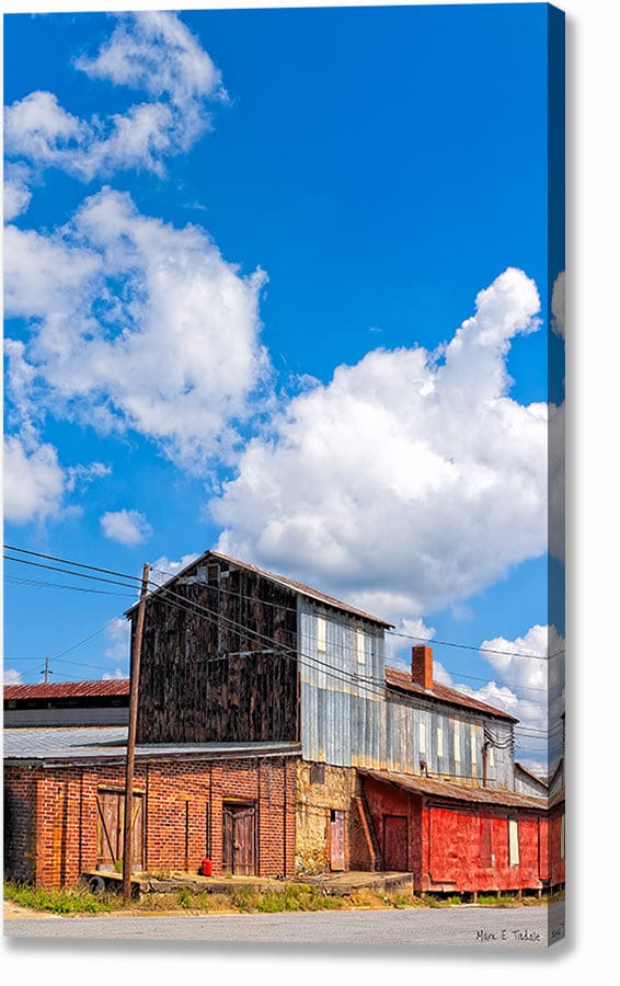 Historic Industrial Warehouse – Hawkinsville Georgia Canvas Print