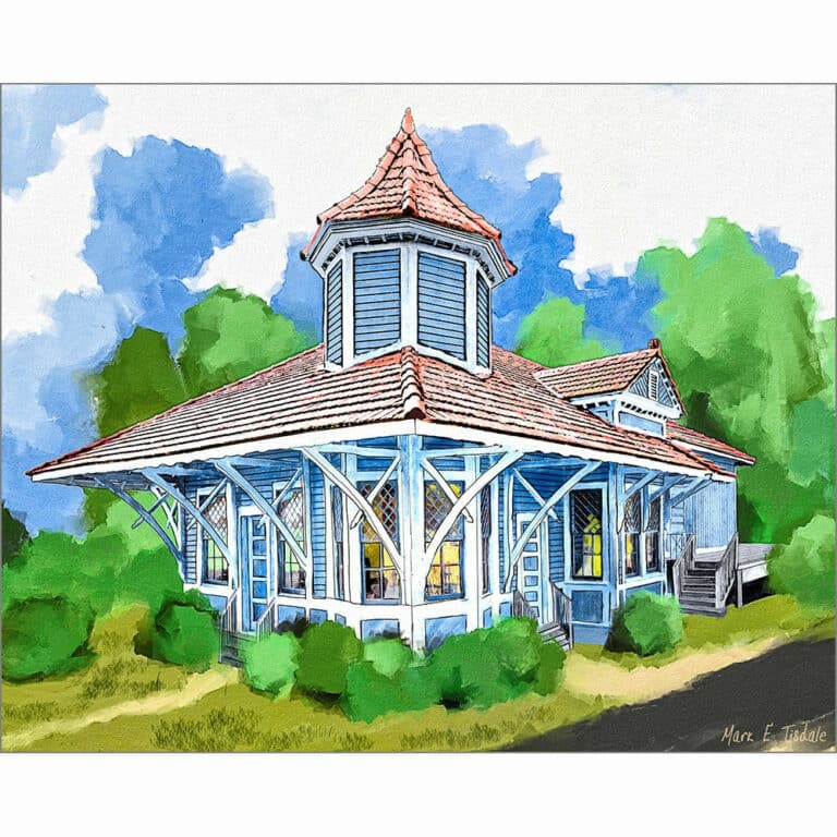 Ideal Georgia Depot – Macon County Art Print