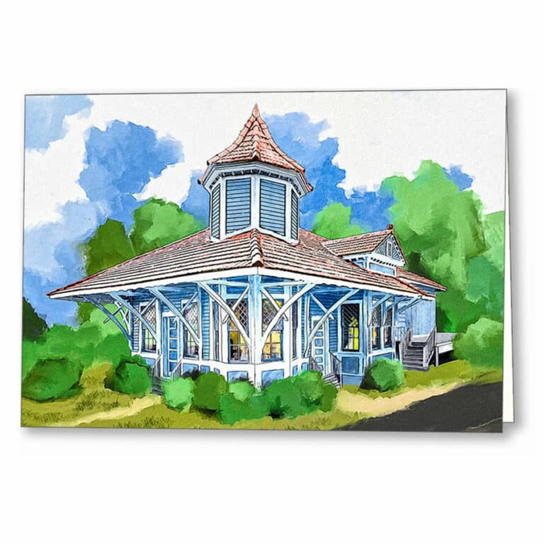 Ideal Georgia Depot – Macon County Greeting Card