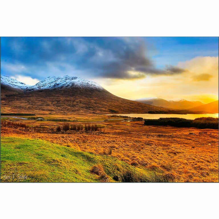 Loch Tulla Landscape – Scottish Highlands Art Print