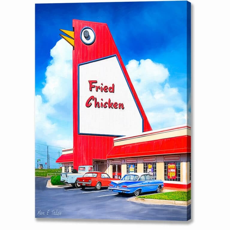 The Big Chicken – Marietta GA Canvas Print