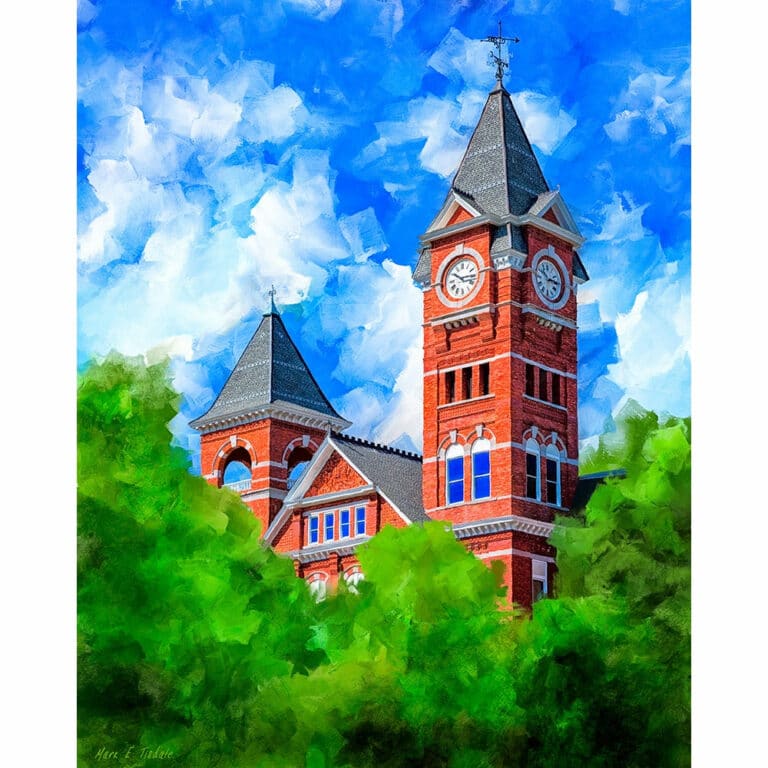 Auburn University – Samford Hall Art Print