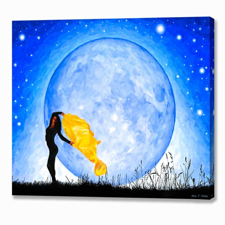 Moon Child – Spiritual Canvas Print