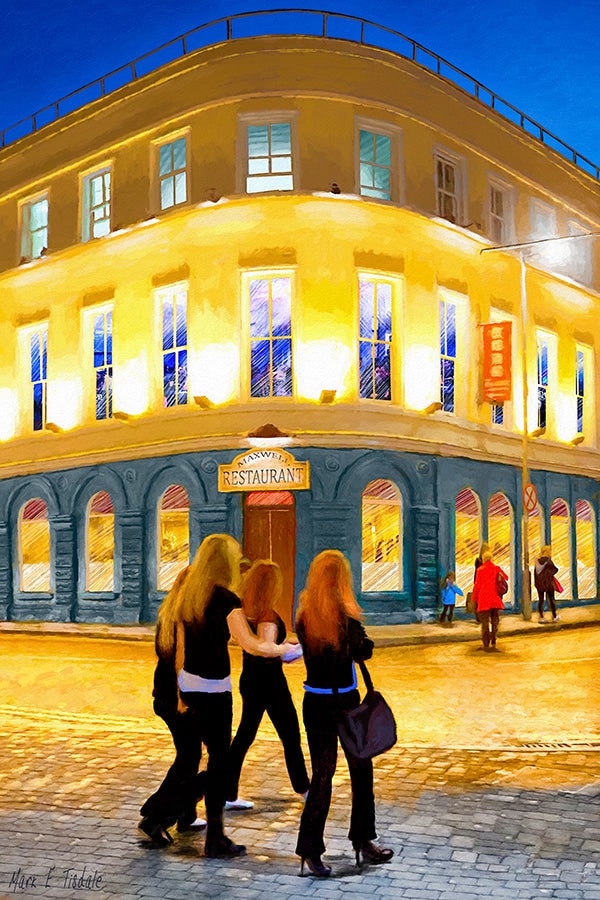Night Out – Galway Ireland Art Print