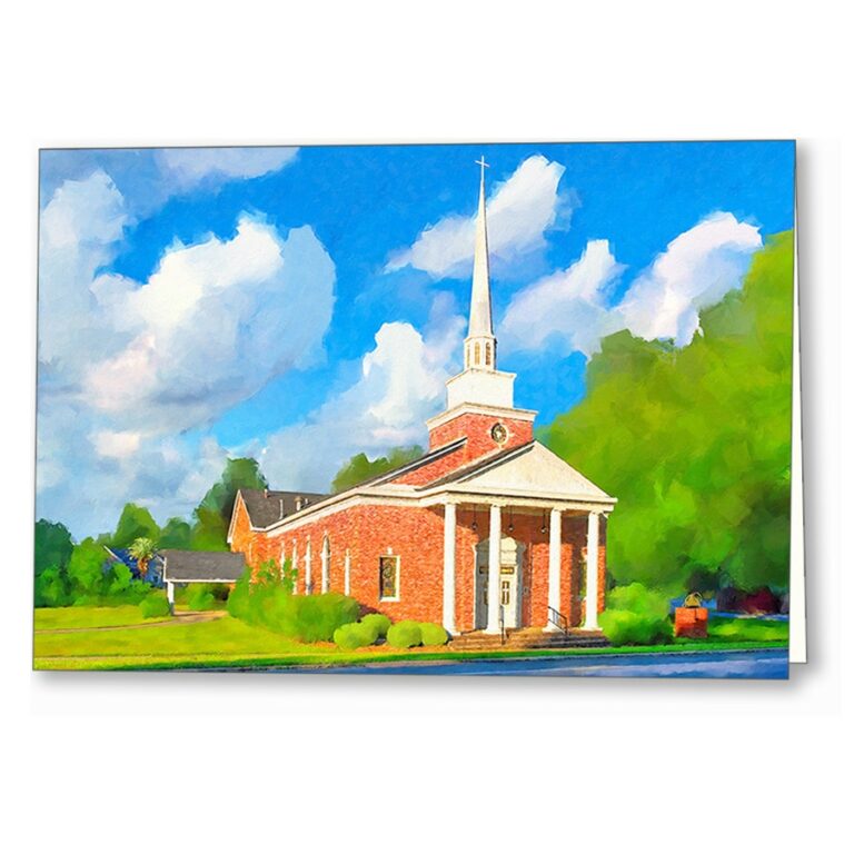 Oglethorpe Baptist Church – Macon County Georgia Greeting Card