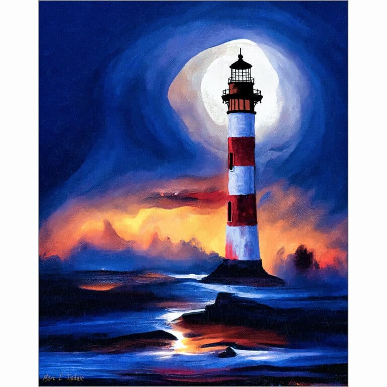 Old Sentinel – Morris Island Lighthouse Art Print