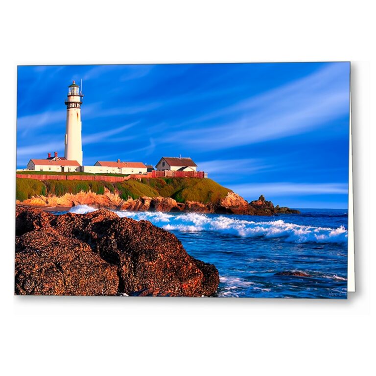 Pigeon Point Lighthouse – California Coast Greeting Card