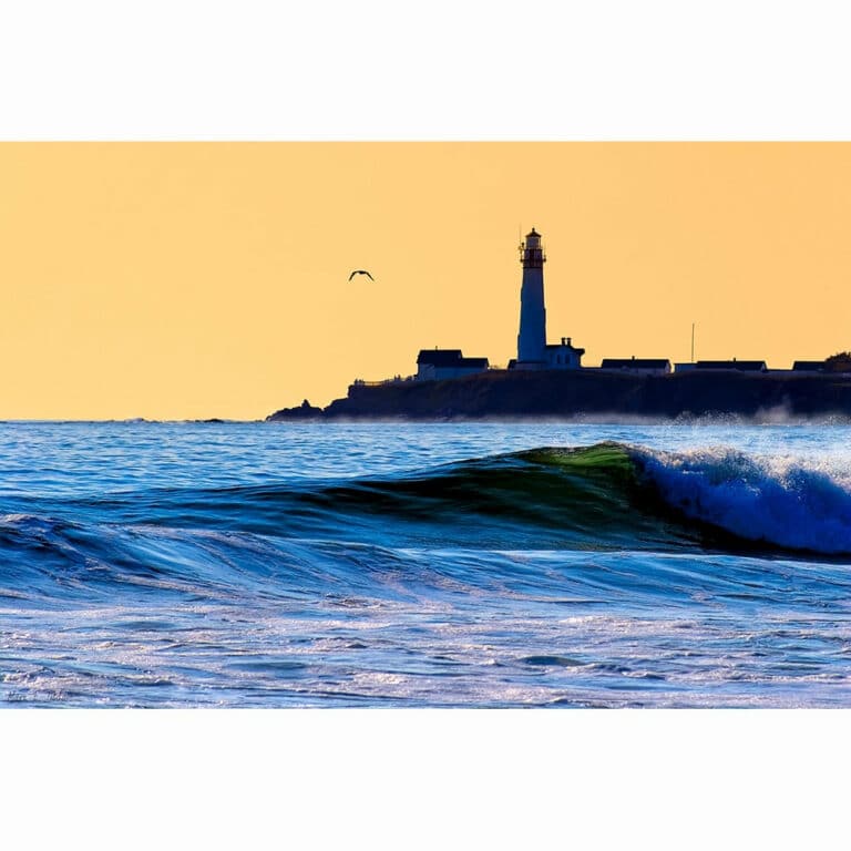 Pigeon Point Lighthouse Silhouette – California Art Print