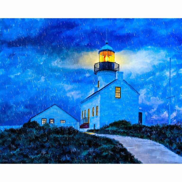 Point Loma Lighthouse – San Diego Art Print