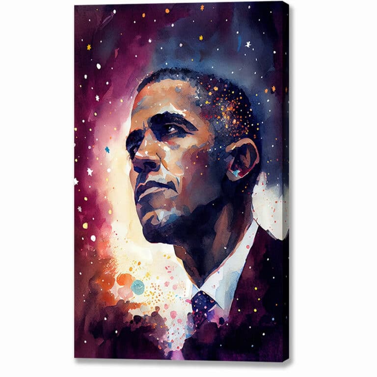 Rise Up – President Obama Canvas Print
