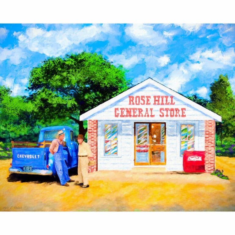 Simpler Times – Country Store Art Print
