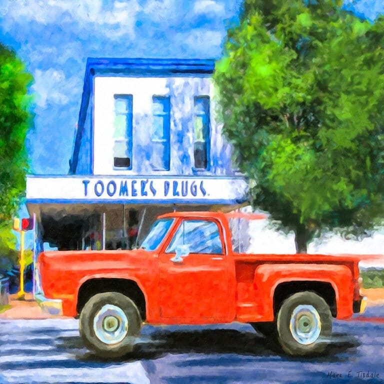 Auburn Landmark – Toomer’s Art Print