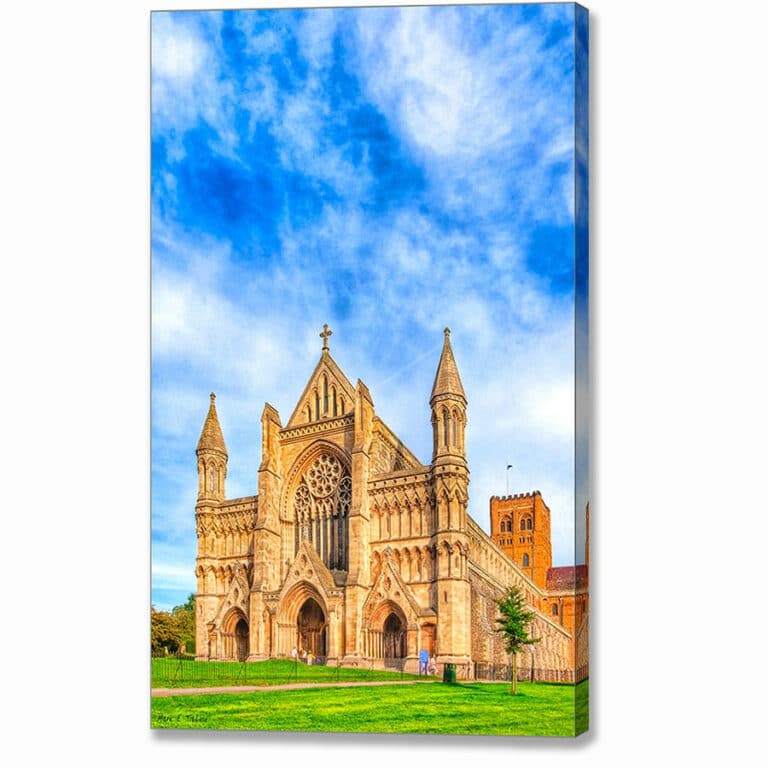 St Albans Abbey – Historic Cathedral Canvas Print