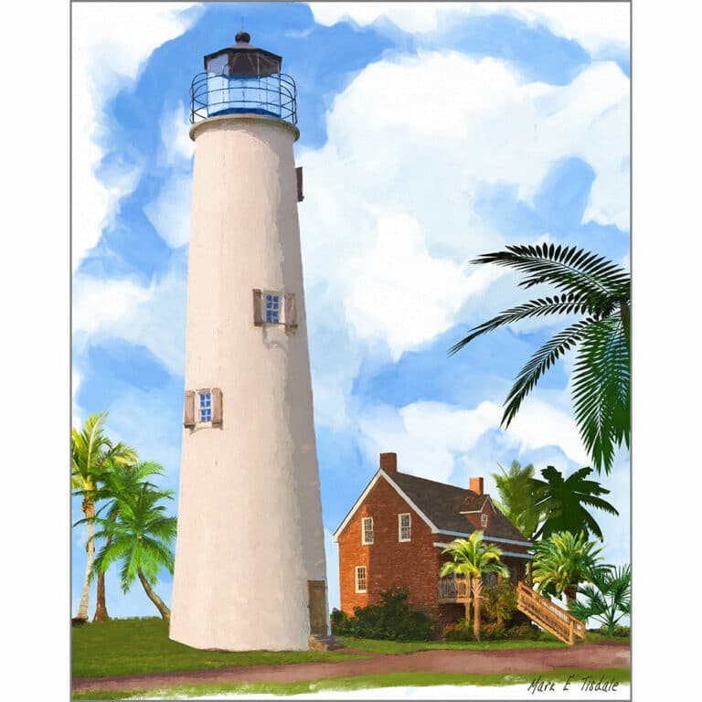 St. George Island Lighthouse – Florida Art Print