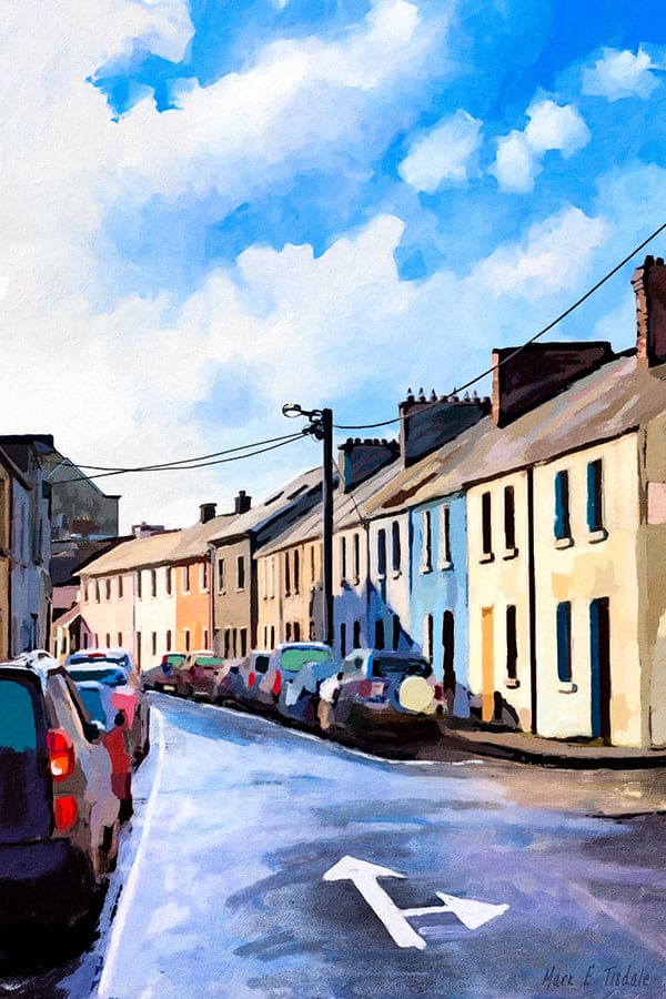 Streets of Galway – Sunny Ireland Art Print