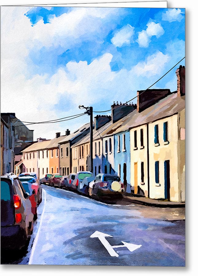 Streets of Galway – Sunny Ireland Greeting Card