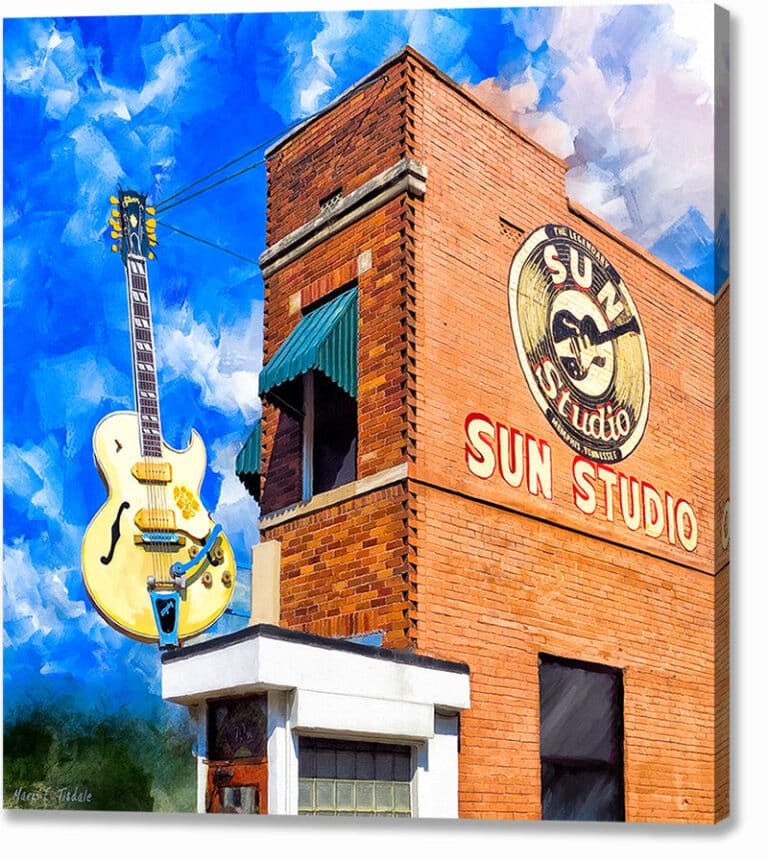 Sun Studio – Birthplace of Rock Music Canvas Print