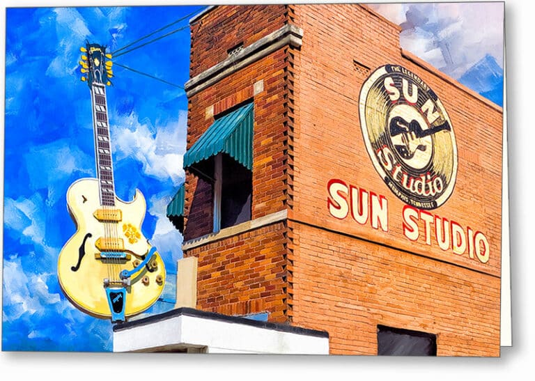 Sun Studio – Birthplace of Rock Music Greeting Card