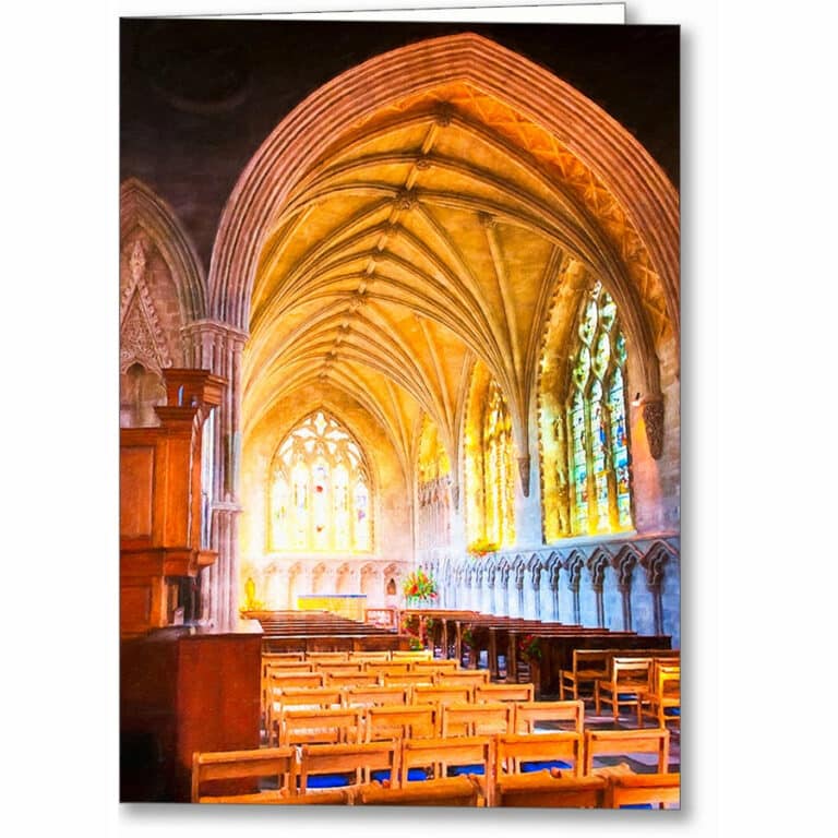 The Lady Chapel – Historic St Albans Greeting Card