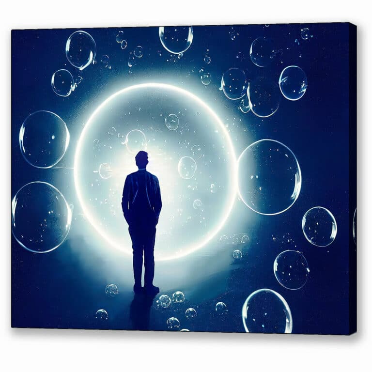 The Way – Luminescent Surreal Canvas Print
