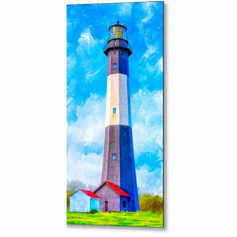 Tybee Island Georgia – Lighthouse Metal Print