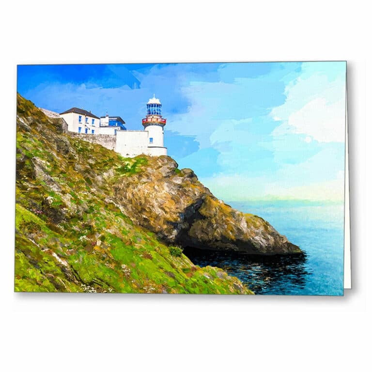 Wicklow Head Lighthouse – Ireland Greeting Card