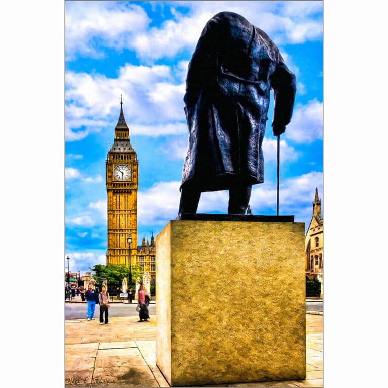 Winston Churchill – London Art Print